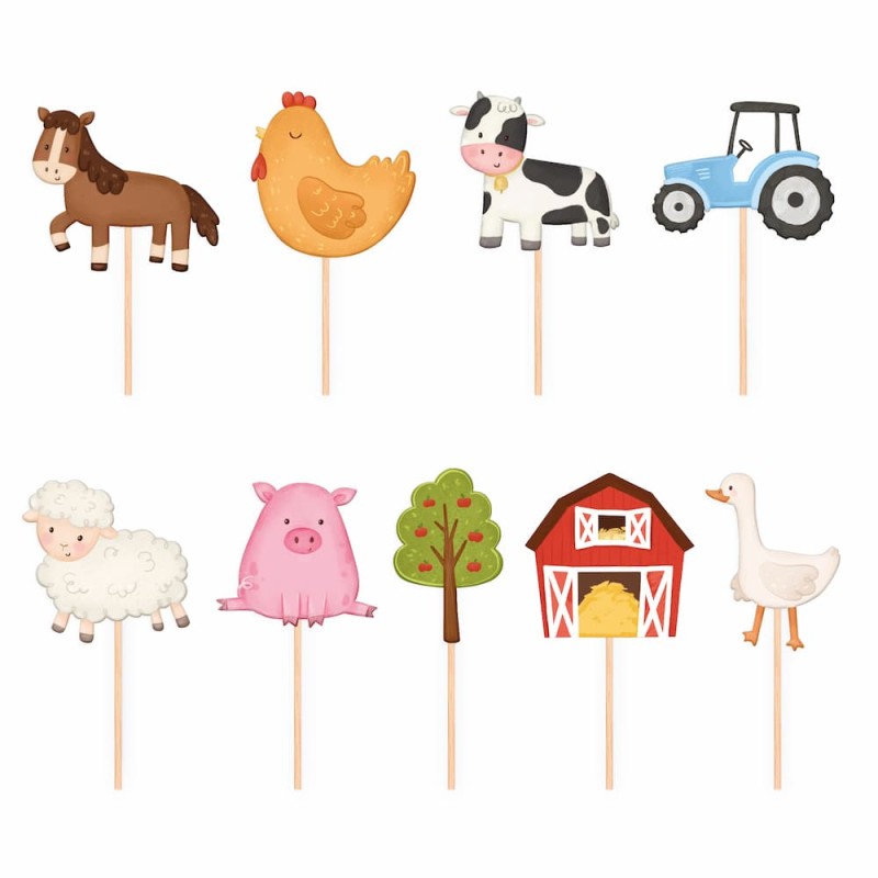 pikery-do-babeczek-farma-zwierzatka-farmerskie-9szt.jpg