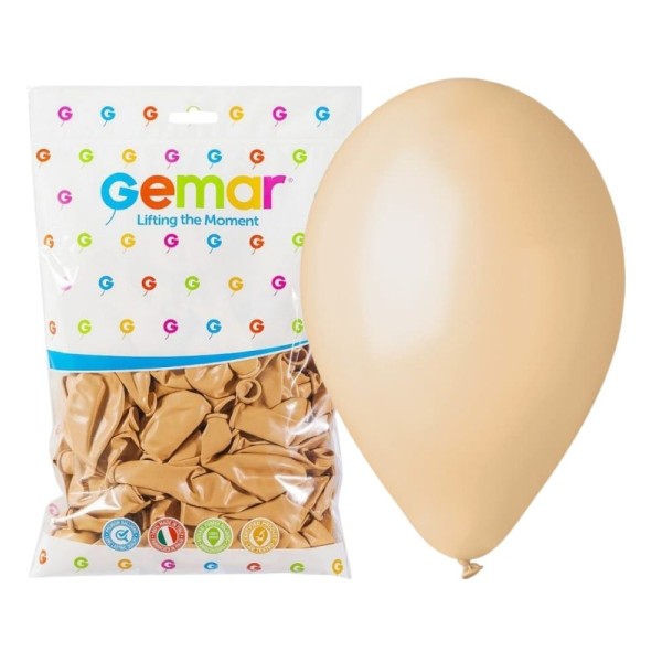Balony pastelowe cielisty #069, 26 cm 100 szt.