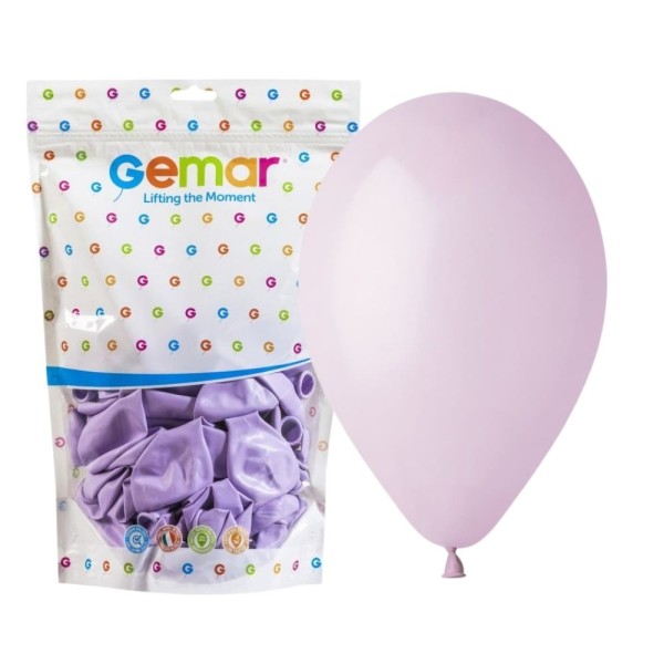 Balony pastelowe fioletowy liliowy #079, 26 cm 100 szt.