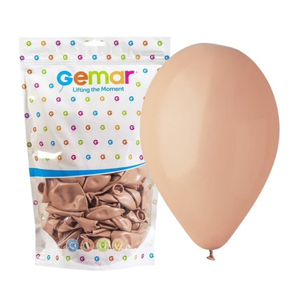 Balony pastelowe różowy mglisty brudny #099, 26 cm 100 szt.