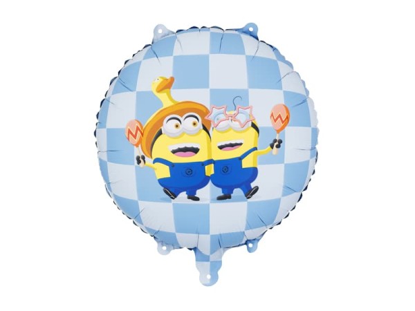 Balon foliowy pastylka Minionki, 35x35 cm