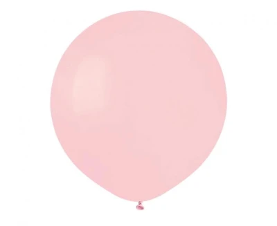 Balon pastelowy pudrowy różowy #107, 48 cm 1 szt.