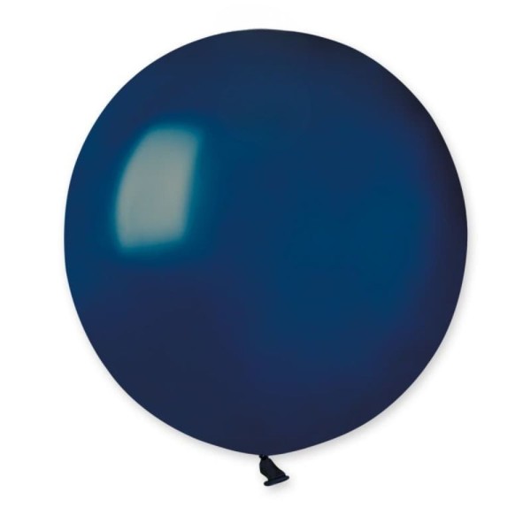 Balon pastelowy granatowy navy #102, 48 cm 1 szt.