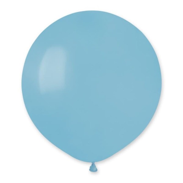 Balon pastelowy niebieski delikatny baby blue #072, 48 cm 1 szt.
