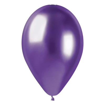 Balon metaliczne shiny fioletowy #097, 33 cm 1 szt.