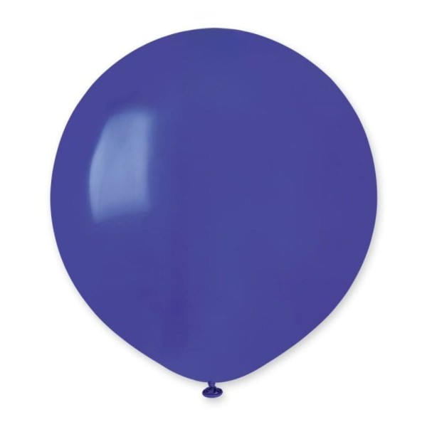 Balon pastelowy niebieski granatowy #046, 48 cm 1 szt.