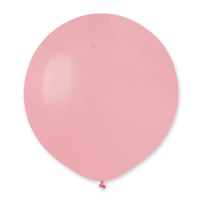 Balon pastelowy różowy delikatny #073, 48 cm 1 szt.