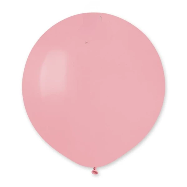 Balon pastelowy różowy delikatny #073, 48 cm 1 szt.