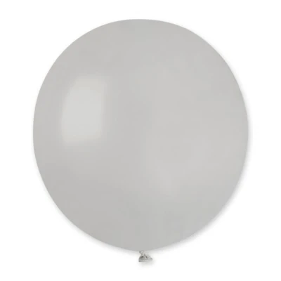Balon pastelowy szary #070, 48 cm 1 szt.