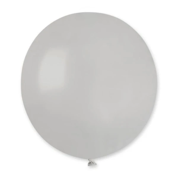 Balon pastelowy szary #070, 48 cm 1 szt.