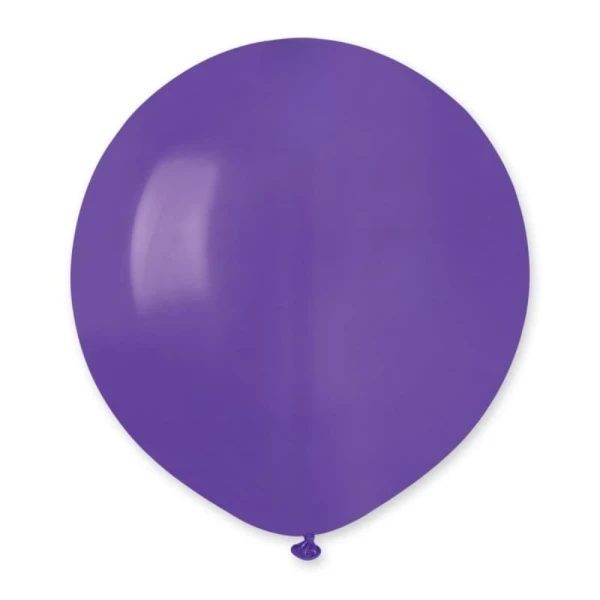 Balon pastelowy fioletowy #008, 48 cm 1 szt.