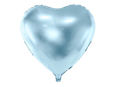 Balon foliowy serce niebieski, 45 cm
