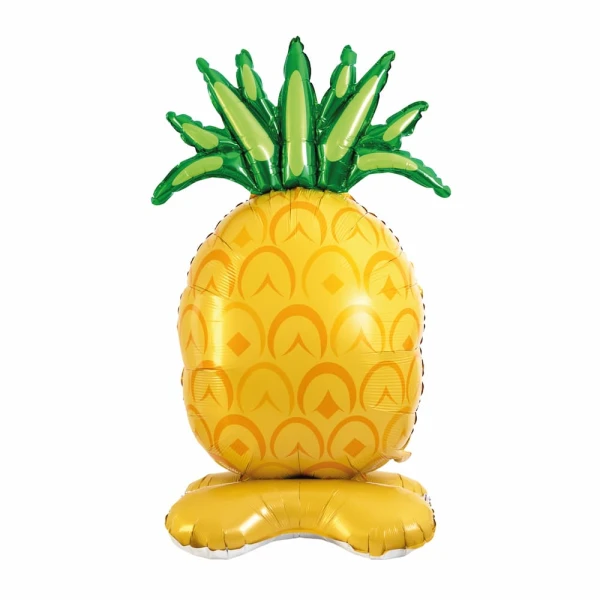 Balon foliowy stojący owoc Ananas, 63x113x40 cm