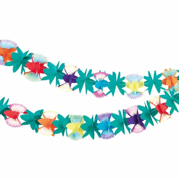 Girlanda hawajska tropikalne kwiaty, 300 cm