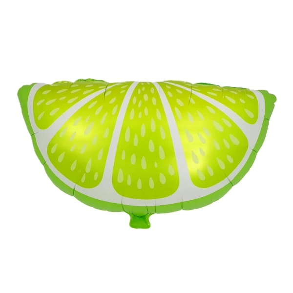 Balon foliowy limonka owoce, 48×67 cm
