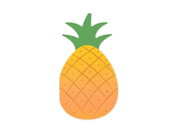 Serwetki papierowe Ananas hawajskie, 20 szt.