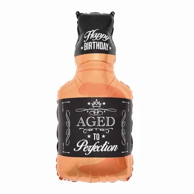 Balon foliowy butelka whisky, 48x93 cm