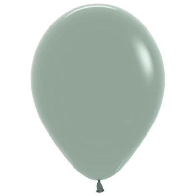 Balony pastelowe Pastel Dusk Laurel Green laurowy zielony, 22 cm 3 szt.