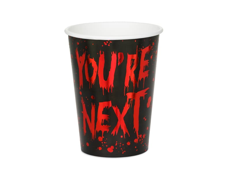 kubeczki-papierowe-youre-next-czarno-czerwone-halloween.jpg
