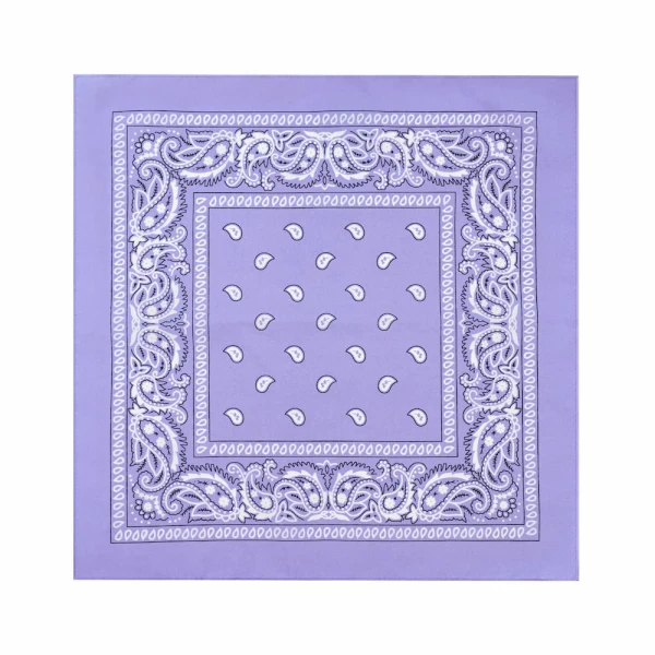 Chusta chustka bandana bandamka fioletowa