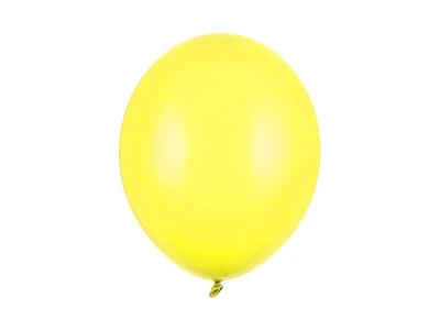 Balony pastelowe żółte Pastel Lemon Zest strong, 30 cm 3 szt.