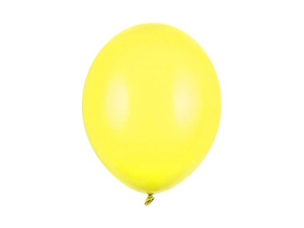Balony pastelowe żółte Pastel Lemon Zest strong, 30 cm 3 szt.