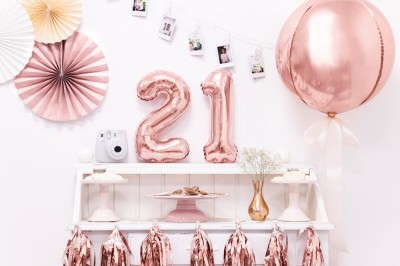 21 urodziny balony foliowe