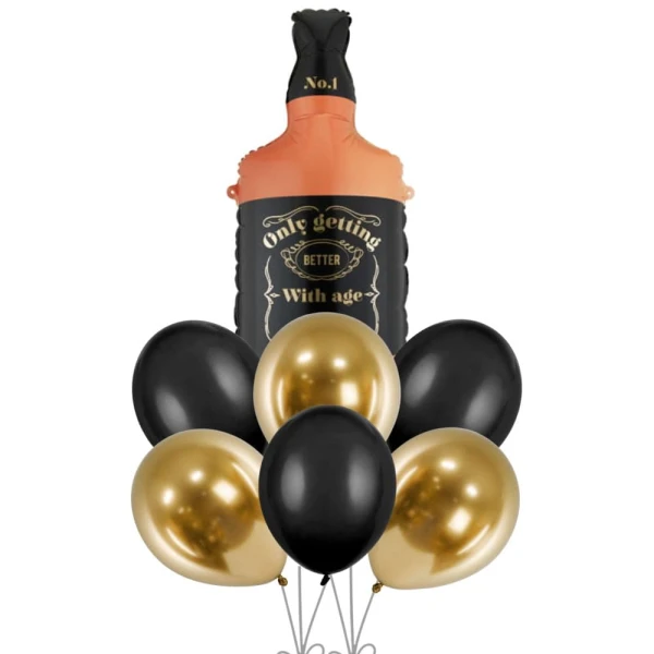 Zestaw balonowy z Whisky, 7 szt.