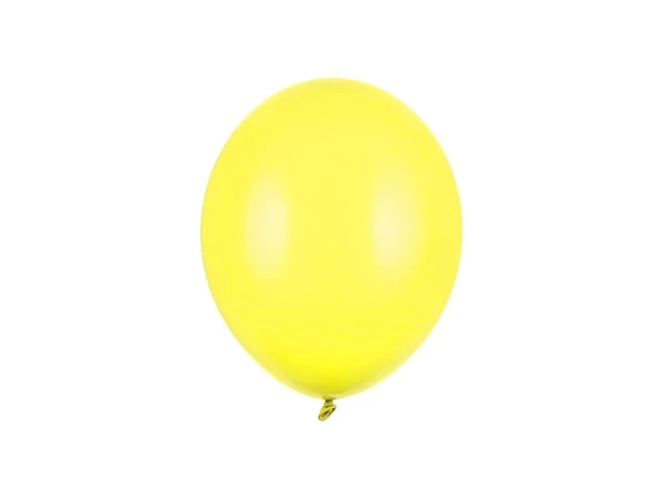 Balony pastelowe żółte Pastel Lemon Zest strong, 23 cm 3 szt.