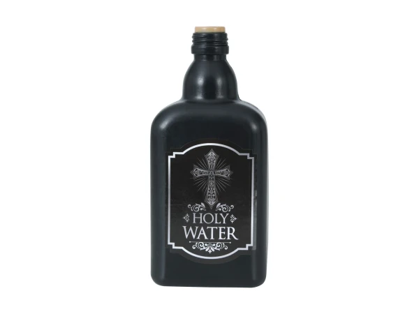 Butelka dekoracyjna woda święcona "Holy Water", 19 cm 1 szt.