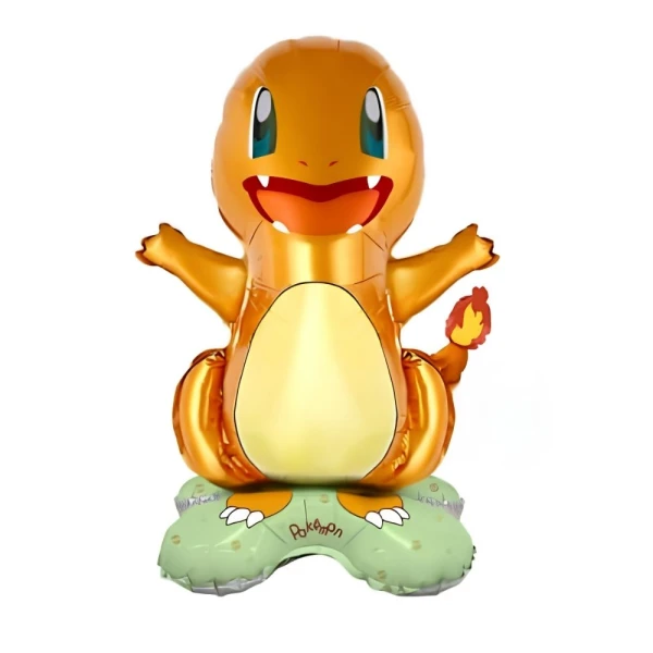 Balon foliowy stojący Pokemon Charmander, 40x58 cm