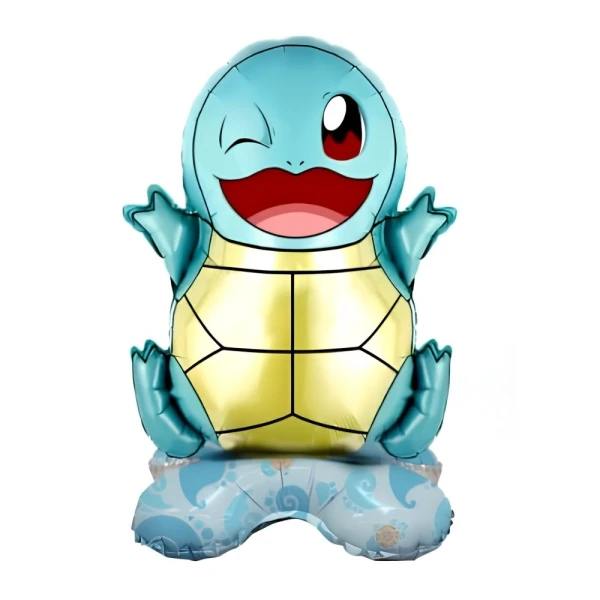 Balon foliowy stojący Pokemon Squirtle, 38x55 cm