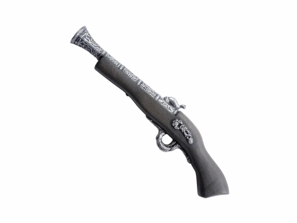 Stary pistolet pirata plastikowy, 42 cm