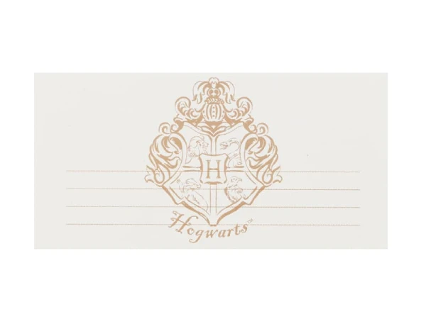 Zaproszenia Harry Potter Herb Hogwartu, 18,5x9,5 cm