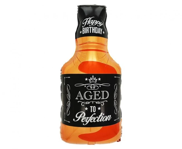 Balon foliowy butelka whisky, 32x65 cm