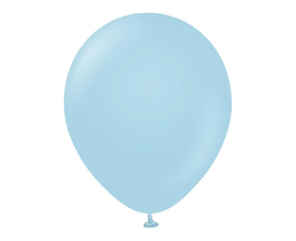 Balony pastelowe Kalisan Macaron Blue niebieski, 45 cm 1 szt.