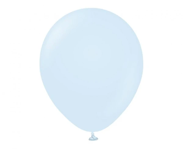 Balony pastelowe Kalisan Macaron Baby Blue pudrowy niebieski, 30 cm 3 szt.