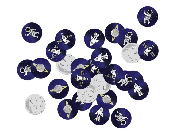 Konfetti papierowe Kosmos, 36 szt.