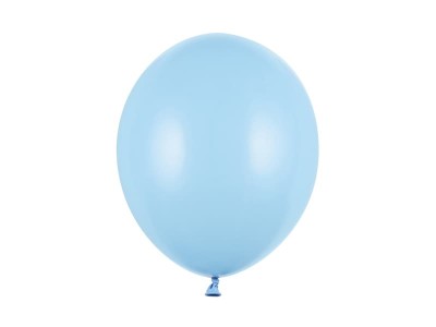 Balony pastelowe niebieski dziecięcy Pastel Baby Blue strong, 30 cm 3 szt.