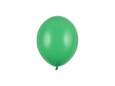 Balony pastelowe zielone szmaragdowe Pastel Emerald Green strong, 12 cm 3 szt.