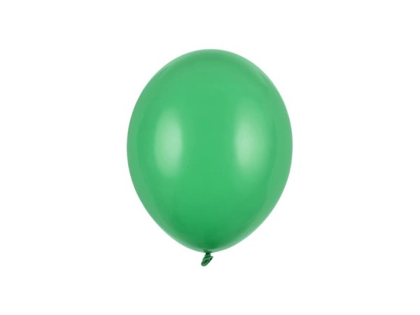 Balony pastelowe zielone szmaragdowe Pastel Emerald Green strong, 23 cm 3 szt.