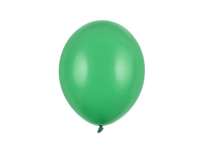 Balony pastelowe zielone szmaragdowe Pastel Emerald Green strong, 27 cm 3 szt.
