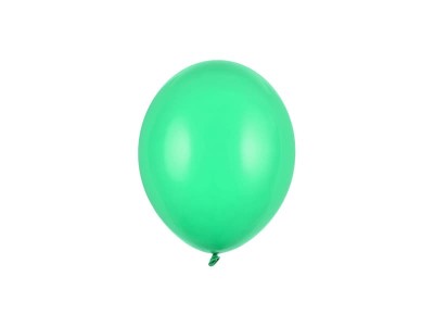 Balony pastelowe zielone Pastel Green strong, 12 cm 3 szt.