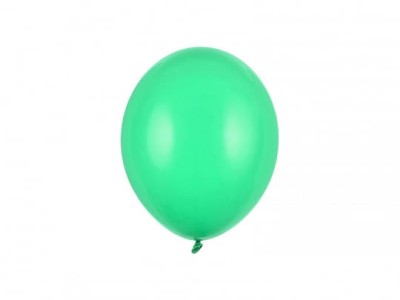 Balony pastelowe zielone Pastel Green strong, 23 cm 3 szt.