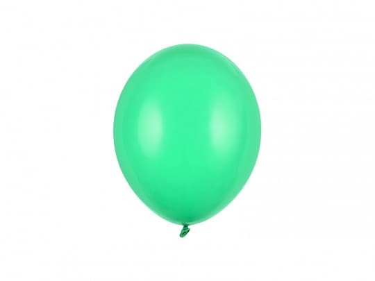 Balony pastelowe zielone Pastel Green strong, 23 cm 3 szt.