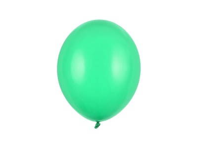 Balony pastelowe zielone Pastel Green strong, 27 cm 3 szt.