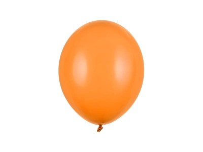 Balony pastelowe pomarańczowe Pastel Mandarin Orange strong, 27 cm 3 szt.