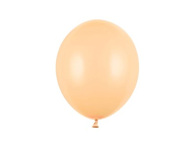 Balony pastelowe pomarańczowe jasne brzoskwiniowe Pastel Light Peach strong, 27 cm 3 szt.