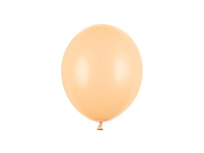 Balony pastelowe pomarańczowe jasne brzoskwiniowe Pastel Light Peach strong, 23 cm 3 szt.
