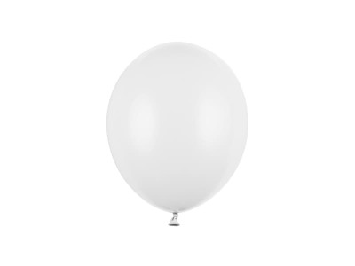 Balony pastelowe białe Pastel Pure White strong, 23 cm 3 szt.